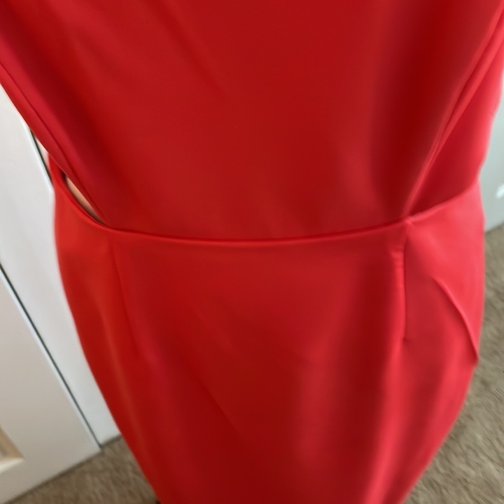 Laundry by Shelli Segal Cocktail Special Occasion Dress Coral   - 6 - Picture 5 of 10